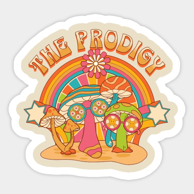 prodigy mushroom band Sticker by IJUL GONDRONGS